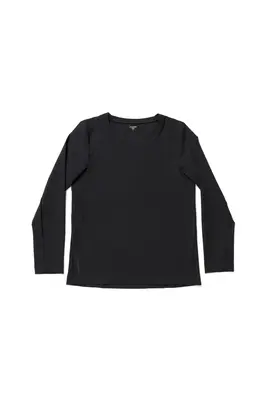 W's Cover Crew | Color: true black | Size: XXS