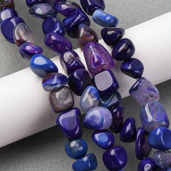 Natural Agate Beads Strands