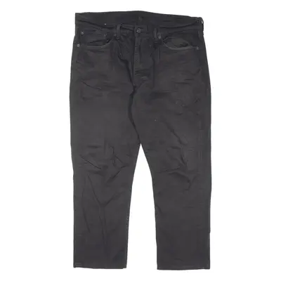 LEVI'S 511 Jeans Black Denim Slim Straight Mens W36 L26