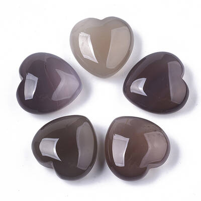 Natural Grey Agate Healing Stones