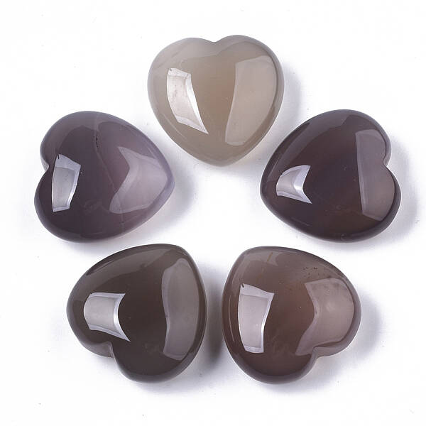 Natural Grey Agate Healing Stones