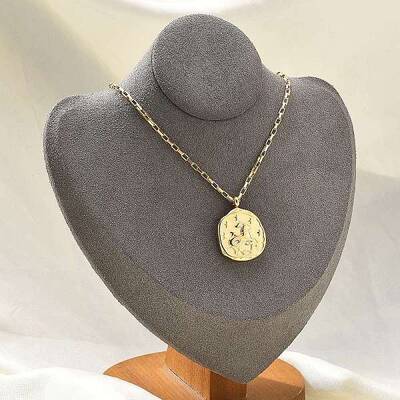 304 Stainless Steel Constellation Pendant Necklaces