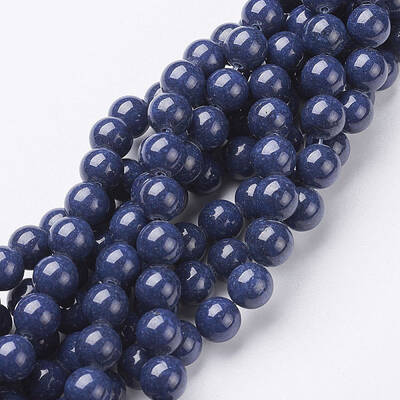 Natural Mashan Jade Round Beads Strands