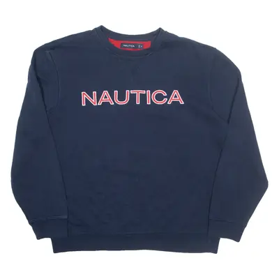 NAUTICA Mens Sweatshirt Blue XL