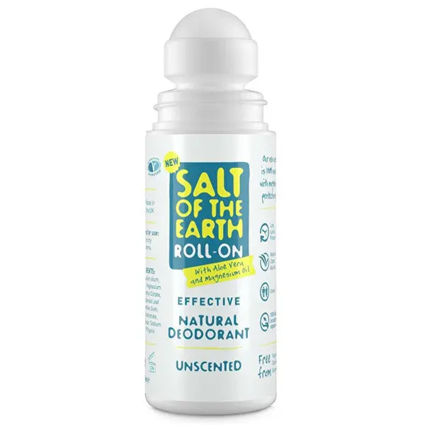 Salt Of The Earth Crystal Natural Roll On Deodorant - Volume: 75 Ml