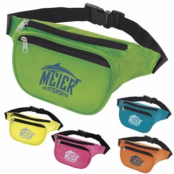 50 Custom Neon Fanny Pack - Multi Compartment