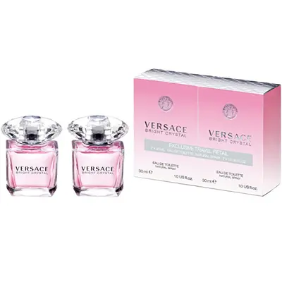Versace Bright Crystal Gift set eau de toilette 2 x 30 ml - 60 ml