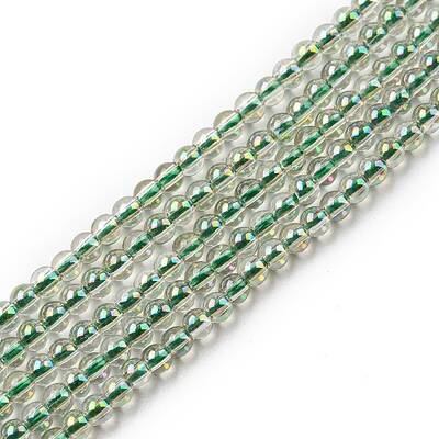 Electroplate Glass Beads Strands