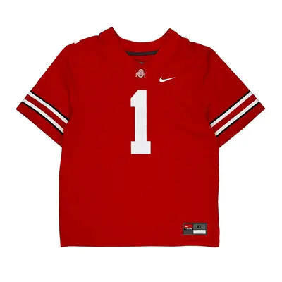 Ohio State Nike College Jersey - XL Red Polyester