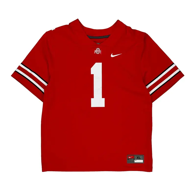 Ohio State Nike College Jersey - XL Red Polyester
