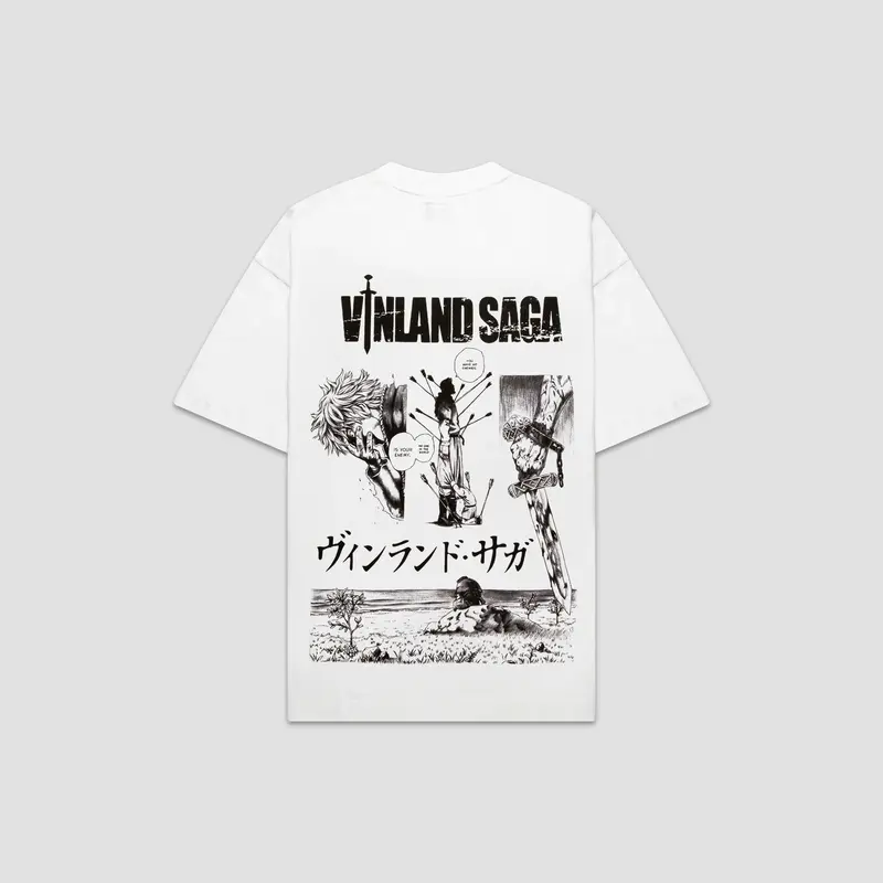 Vinland Saga Redemption Heavyweight Tee 100% Cotton OVERSIZED