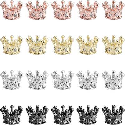 20 Pcs Crown Charms