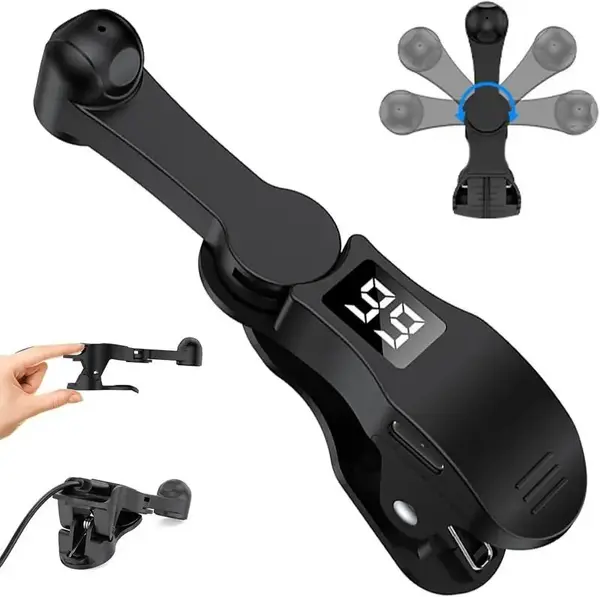 Auto Clicker for Smart Phone to 99 Speed Phone Tapper 180° Rotating for Android iOS Apps, Protable USB Powered Fast Click Si...