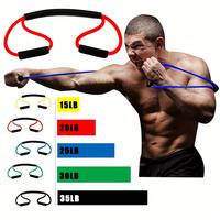 Use Rubber Resistance Band for 8-Shaped Boxing Tension Band Training: Outdoor Fitness, Karate, Boxing, Yoga and Pilates Train...