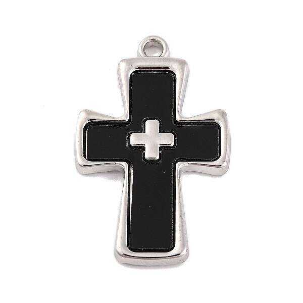Alloy Acrylic Sheet Pendants