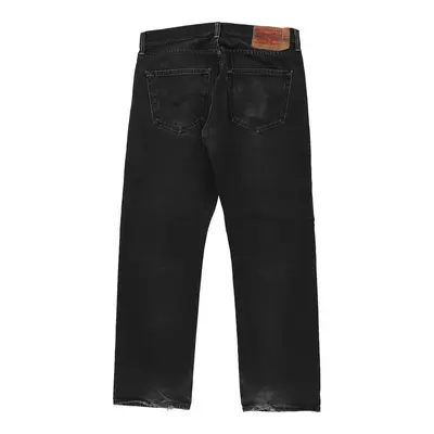 501 Levis Jeans - 33W 29L Black Cotton