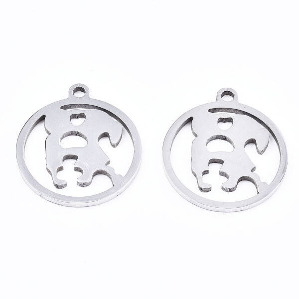 Non-Tarnish Valentine's Day 201 Stainless Steel Pendants