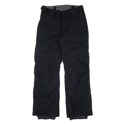 COLUMBIA Mens Trousers Black Relaxed Bootcut Nylon W34 L30