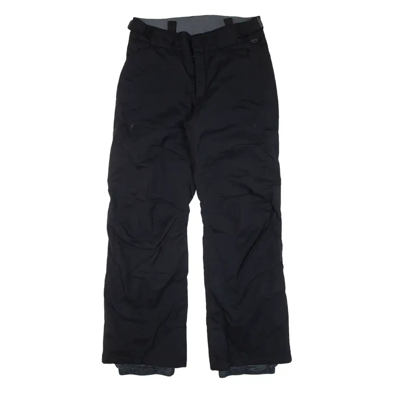 COLUMBIA Mens Trousers Black Relaxed Bootcut Nylon W34 L30