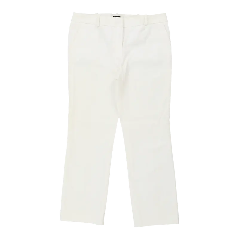 Dolce & Gabbana Trousers - 34W UK 12 White Cotton
