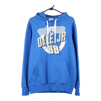 Dale Jr. 88 Nascar Nascar Hoodie - Large Blue Cotton Blend