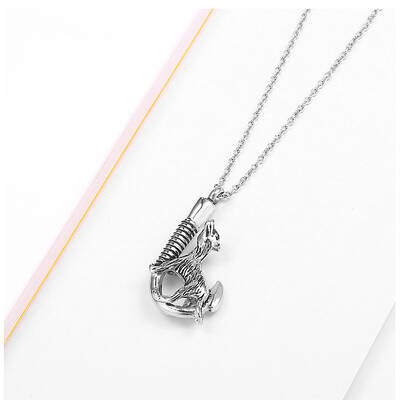 Non-Tarnish Urn Ashes Necklace