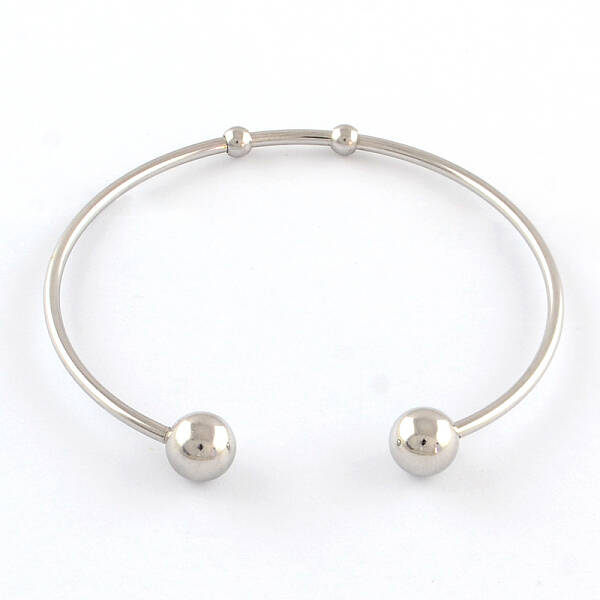 Tarnish Resistant 304 Stainless Steel Cuff Bangle Making