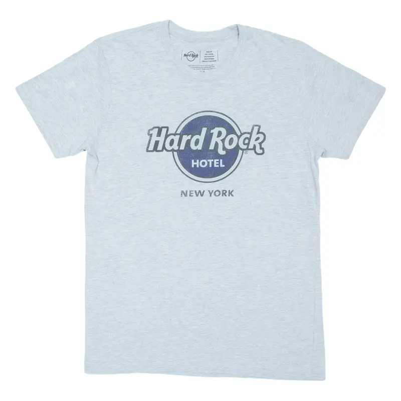 HARD ROCK CAFE New York Mens T-Shirt Grey USA M