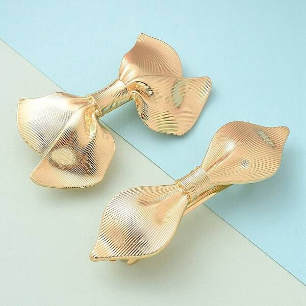 Texture Alloy Hair Barrettes