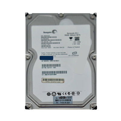 434052-002 HP 750GB 7200RPM SATA 3Gb/s NCQ 16MB Cache Hot-Swappable 3.5-inch Midline Hard Drive