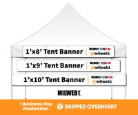 Milweb1 Tent Vinyl Banners