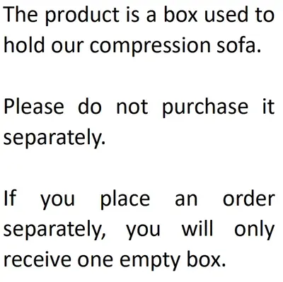 Ships Flat-Packed in ONE Box. (Easy Move & Setup),Convenient shipping method for safa