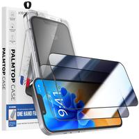 Anti-peeping Tempered Glass Screen Protector, 2pcs/set Full Screen Coverage Protective Film, Durable Phone Screen Protector f...
