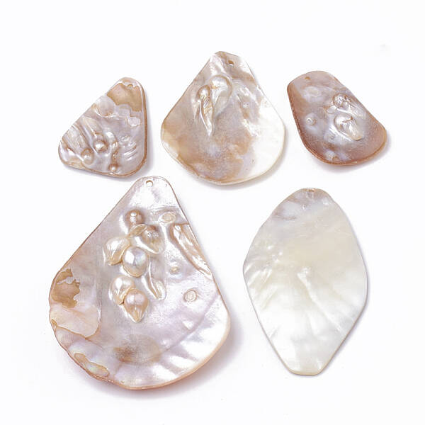Freshwater Shell Big Pendants