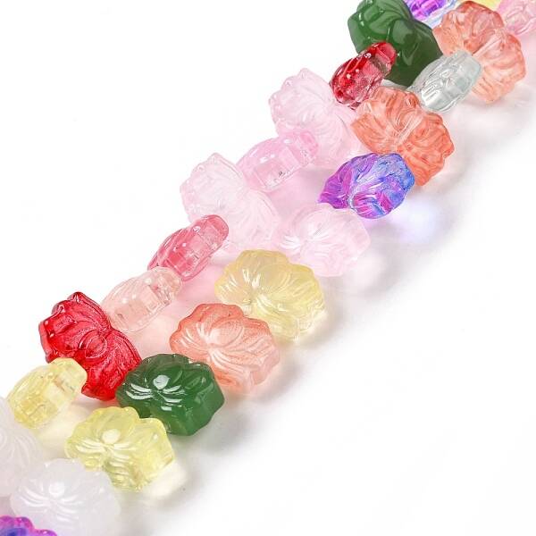 Transparent Glass Beads Strands