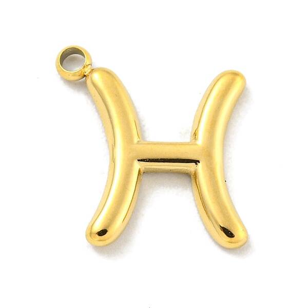 Real 18K Gold Plated PVD Vacuum Plating 304 Stainless Steel Pendants