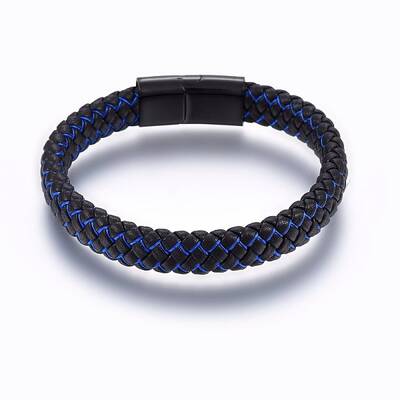 Leather Braided Cord Bracelets