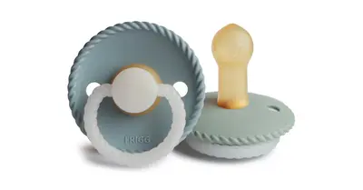 Frigg Rope Night Size 2:6-18 Months Pacifier Stone Blue Night/Sage Night
