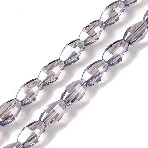 Electroplate Glass Beads Strands