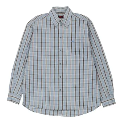Kappa Checked Shirt - XL Blue Cotton