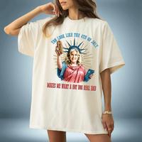 You Look Like The 4th Of July Makes Me Want A Hot Dog Real Bad Shirt, Funny 4th Of July Gift Shirt Hoodie Sweatshirt