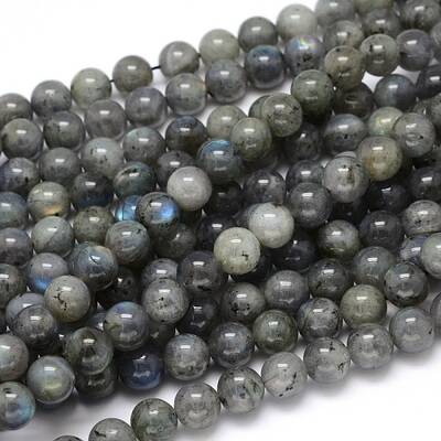 Natural Labradorite Round Bead Strands