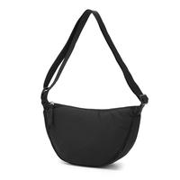 BE SMART Crescent bag, Mini crescent bag with adjustable shoulder strap, light nylon bag, waterproof fabric, metal accessorie...