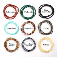 4mm Beads Crystal Bracelet Natural Jewelry Perfect for Men, Women, Couples, and Friends | Ideal for Daily Wear, Meditation, G...