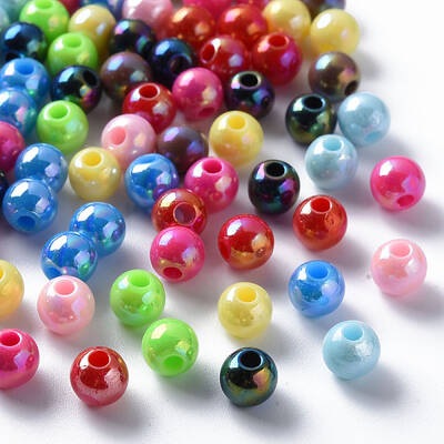 Opaque Acrylic Beads