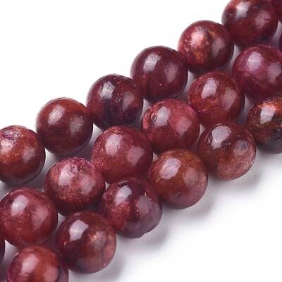 Natural Thulite Beads Strands