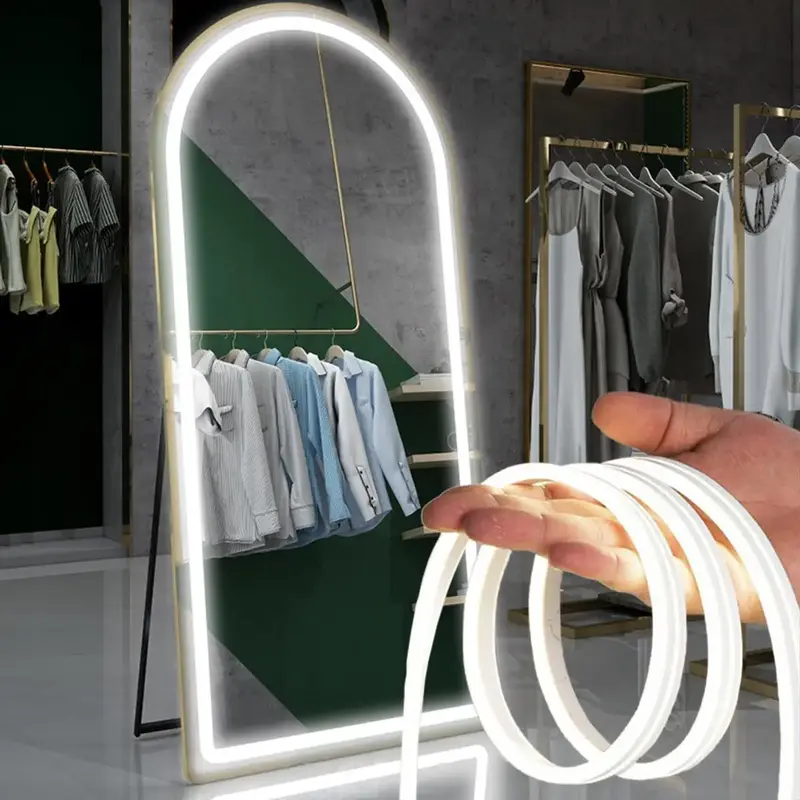 USB Powered LED Strip Light, Waterproof Dimmable Flexible Strip Light, Suitable for Live Streaming, Makeup Mirrors, Dressing ...