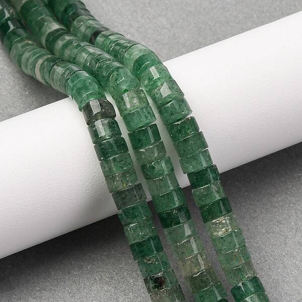 Natural Green Strawberry Quartz Beads Strands