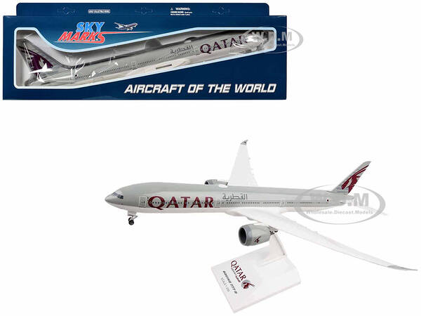 Boeing 777-9 Commercial Aircraft with Landing Gear \