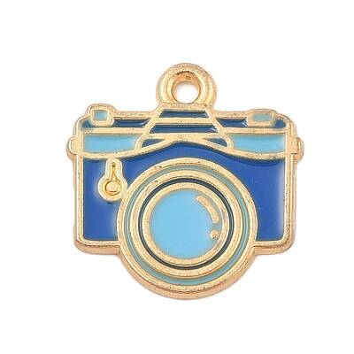 Camping Equipment Series Alloy Enamel Pendants